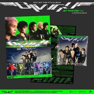 NCT 127 - The 7th Album 'Blingy' (Jet Poster Ver.)  CD